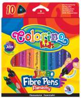 Colorino Fixy trojhrann JUMBO 10 barev