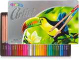Artist Artist - pastelky devn kulat, kovov box  36 barev