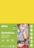 APLI Barevn papr A4 170 g - lut 50 ks