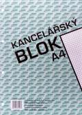 BOBO BLOK Kancelsk blok A4, tvereek, 50 list