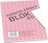 BOBO BLOK Kancelsk blok A5, linka, 50 list