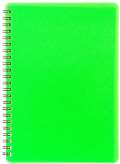 BOBO BLOK Plastic blok NEON zelen A5, linka, 60 list