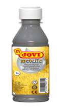 Jovi JOVI temperová barva 250ml v lahvi stříbrná