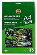 KOH-I-NOOR HARDTMUTH Koh-i-noor foto papr A4 mat 190g  50 ks