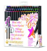 Chameleon Set Chameleon Fineliner - detailn popisovae, 24ks - syt tny