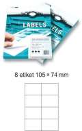 Mondi Etikety EUROLABELS - 8 etiket na A4 (100 ks), 140g