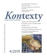 Centrum pro studium demokracie a kultury Kontexty 4/2019
