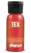 DARWI DARWI TEX barva na textil - Rumlkov erven 50 ml