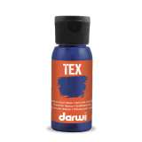 DARWI DARWI TEX barva na textil - Tmav modr 50 ml