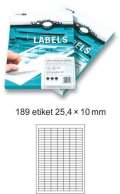 Mondi Etikety EUROLABELS - 189 etiket na A4 (100 ks), 140g