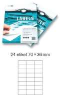 Mondi Etikety EUROLABELS - 24 etiket na A4 (100 ks), 140g