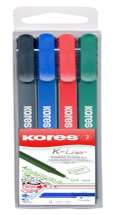 Kores Kores K-LINER SET, e stopy 0,4 mm, sada 4 barev.