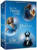 Magic Box Krska a zve + Popelka + Zloba - Krlovna ern magie kolekce 3DVD
