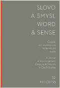 Univerzita Karlova, Filozofick fakulta Slovo a smysl 32/ Word & Sense 32