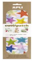 APLI APLI Cut&Patch papr 30 x 50 cm - Hvzdy barevn 3 ks