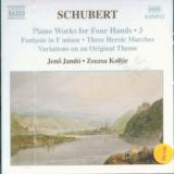 Schubert Franz Piano Works For Four Hands 3